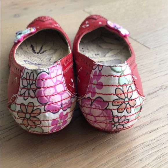 Irregular Choice Flat red whimsical shoes - Picture 4 of 9